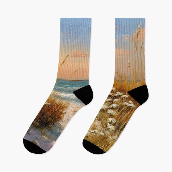 Item preview, Realism artwork of beachscape with lighthouse designed and sold by dcrc.