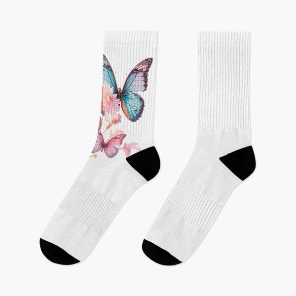 Item preview, butterfly and flower print designed and sold by TanyaLovus.