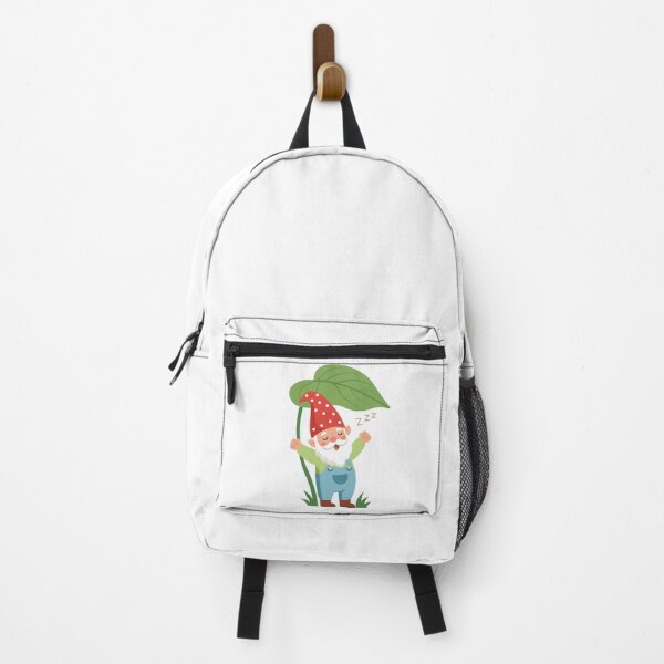 Item preview, Woodland Gnome Holding Green Leaf designed and sold by BetweenForms.