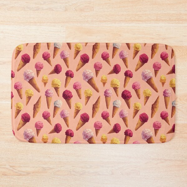 Item preview, Vibrant Ice Cream Cone Pattern Summer Treat designed and sold by NicolasGlowArt.