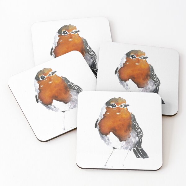 Item preview, Robin painted with watercolors designed and sold by FederWerk.
