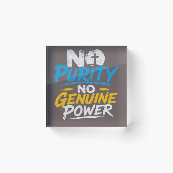 Item preview, No Purity, No Power designed and sold by EB FASHION GH.