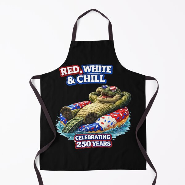 Item preview, Red White and Chill Gator 250 Years Celebration designed and sold by FREENATION2026.