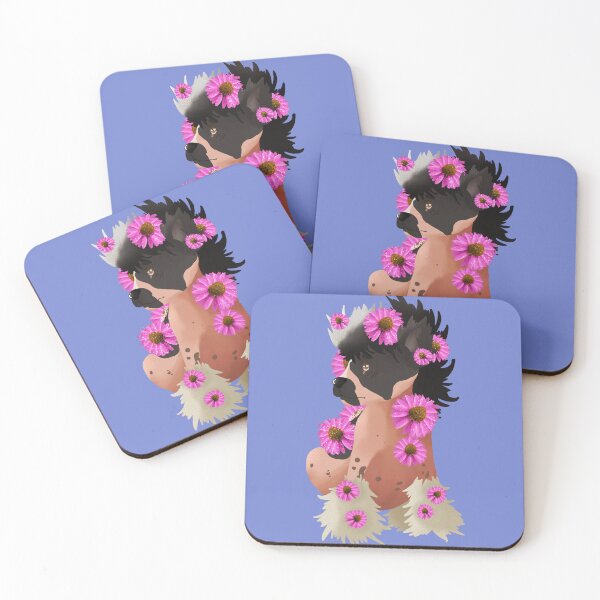 Item preview, Coneflowers x Chinese Crested  designed and sold by Bre-Bug-242.