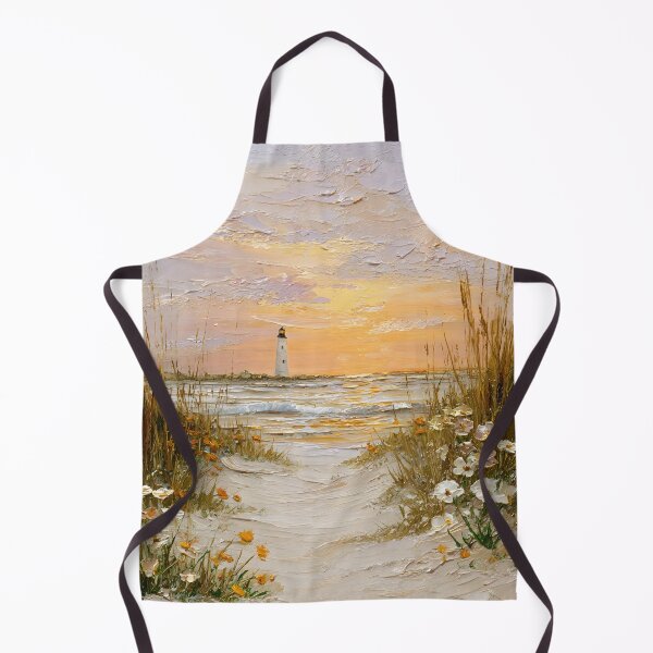 Item preview, Realism artwork of beachscape with lighthouse designed and sold by dcrc.