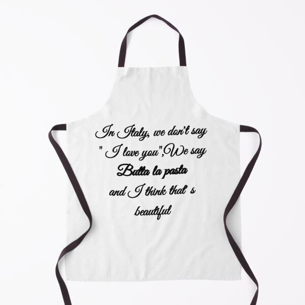 Item preview, In Italy we say Butta la pasta - Funny Italian Food Quote designed and sold by TheItaliandilemma.