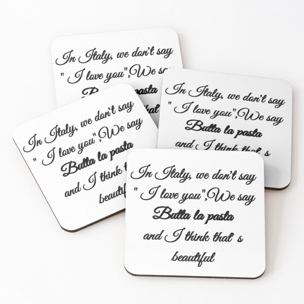 Item preview, In Italy we say Butta la pasta - Funny Italian Food Quote designed and sold by TheItaliandilemma.