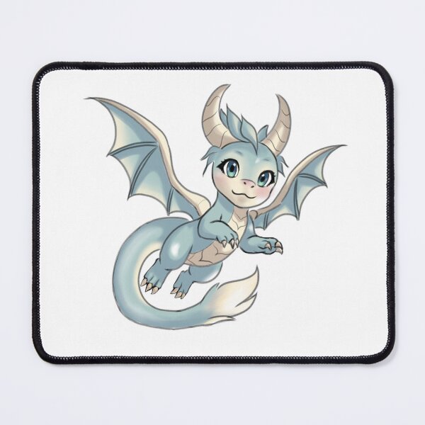 Item preview, Cute Air Dragon | Tiny Fantasy Dragon | Kawaii Dragon Art designed and sold by ToritheGoblin.
