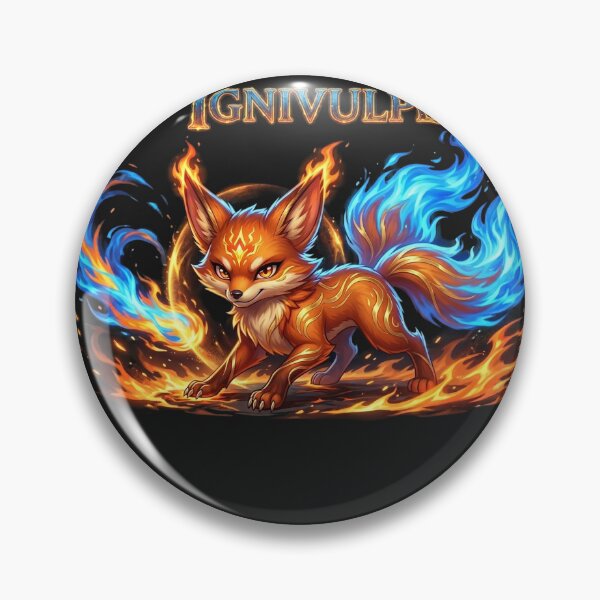 Item preview, Aethermon Original Anime Creature – Ignivulpe designed and sold by Aethermon.