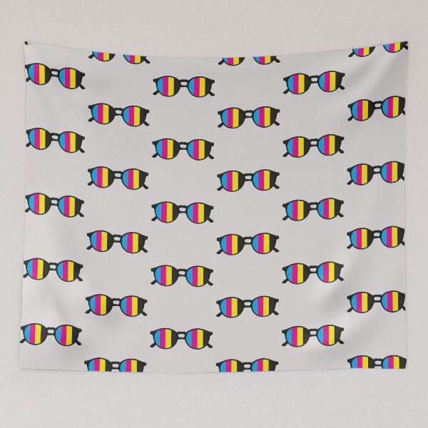 Item preview, CMYK Sunglasses Graphic Designer Perspective Art designed and sold by AkDesign022.