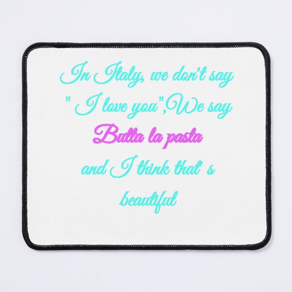 Item preview, In Italy we say Butta la pasta - Funny Italian Food Quote Pop Neon designed and sold by TheItaliandilemma.