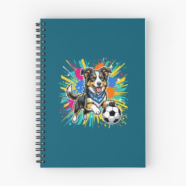 Item preview, Border Collie Soccer Dog – Cute Football Puppy Gift for Dog Lovers designed and sold by The Real Life Symphony.
