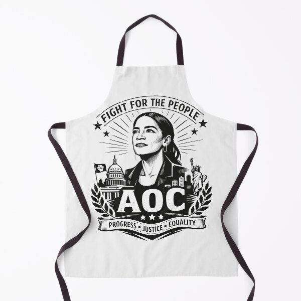 Item preview, AOC Fight For The People Progress Justice Equality Political designed and sold by Owcomm.