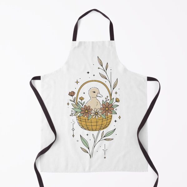 Item preview, Mystical Celestial Duckling in Flower Basket designed and sold by BestChoiceService.