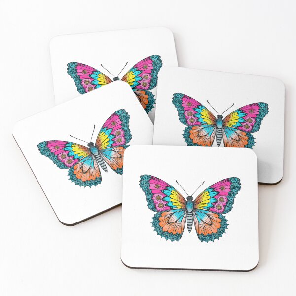 Item preview, butterfly and flower print designed and sold by TanyaLovus.