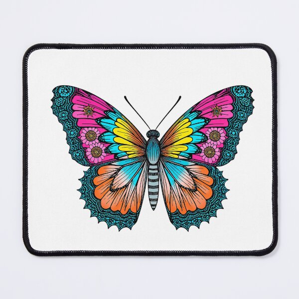 Item preview, butterfly and flower print designed and sold by TanyaLovus.