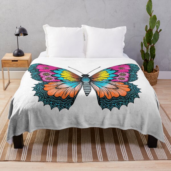 Item preview, butterfly and flower print designed and sold by TanyaLovus.