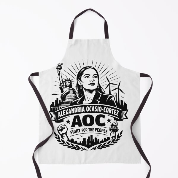 Item preview, AOC Fight For The People Progress Justice Equality designed and sold by Owcomm.