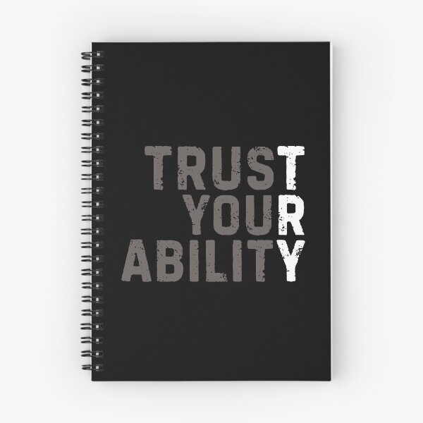 Item preview, Trust Your Ability Motivational Quote designed and sold by DemureArtsy.