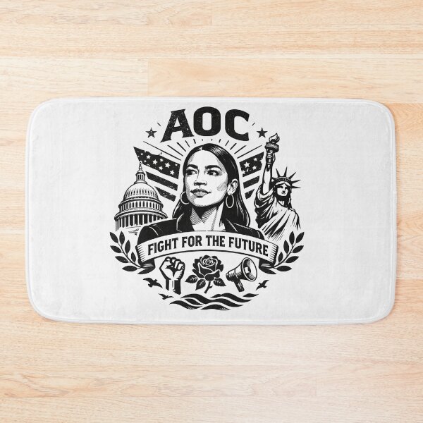 Item preview, AOC Fight For The Future Alexandria Ocasio-Cortez 2028 President designed and sold by Owcomm.