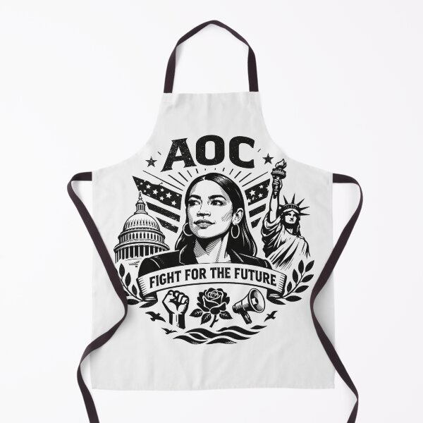 Item preview, AOC Fight For The Future Alexandria Ocasio-Cortez 2028 President designed and sold by Owcomm.
