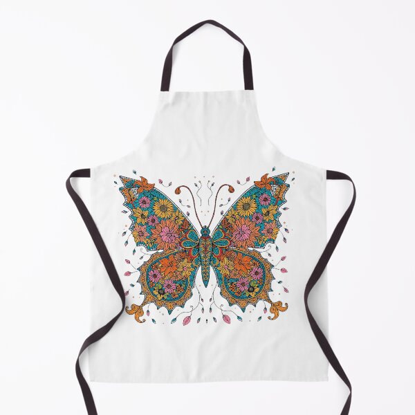 Item preview, butterfly and flower print designed and sold by TanyaLovus.