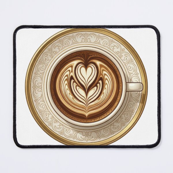 Item preview, Barista Art Aesthetic - Premium Flat White Coffee Illustration designed and sold by MW-Signature01.