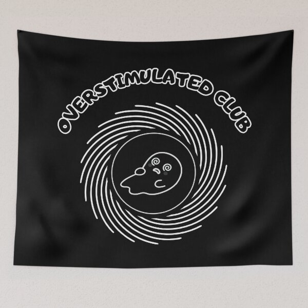 Item preview, Overstimulated Club. Sheet ghost designed and sold by uunaa.