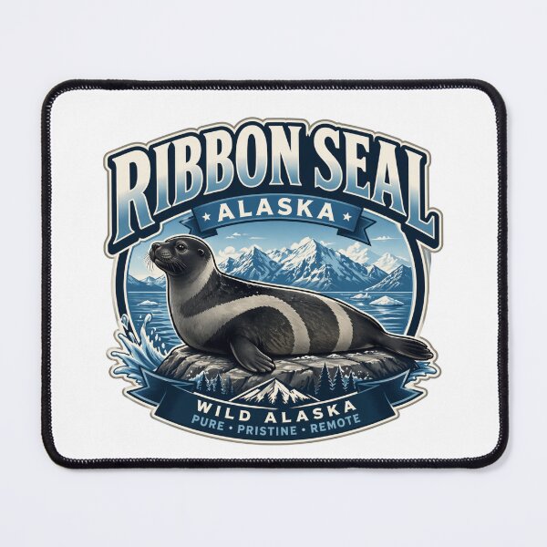 Item preview, Ribbon Seal Alaska – Marine Life Design designed and sold by Combat Skies.