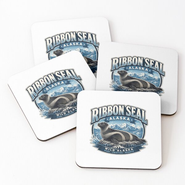Item preview, Ribbon Seal Alaska – Marine Life Design designed and sold by Combat Skies.