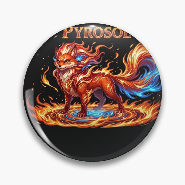 Item preview, Aethermon Original Anime Creature – Pyrosol designed and sold by Aethermon.