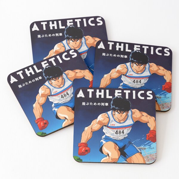 Item preview,  Anime Retro Man Atheltics 80s Vintage running  designed and sold by TBestretroShop.