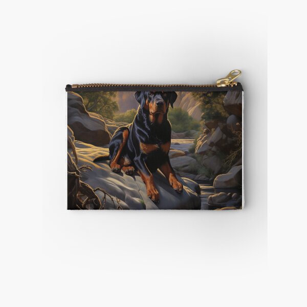 Item preview, Rottweiler in a Canyon Landscape designed and sold by PetsArt.