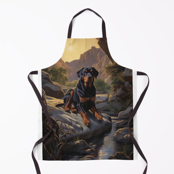 Item preview, Rottweiler in a Canyon Landscape designed and sold by PetsArt.