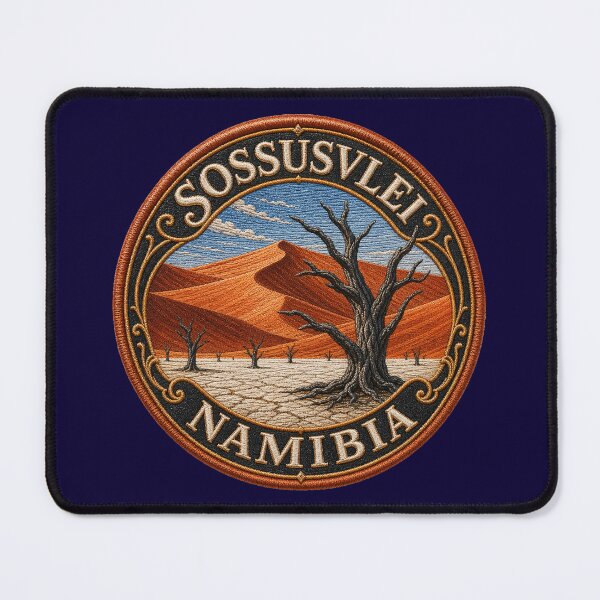 Item preview, Sossusvlei, Namibia – Red dunes, clay pans & camel thorn trees designed and sold by Girih.