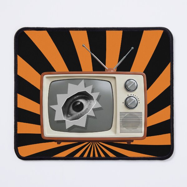 Item preview, Retro tv with eye designed and sold by MargoMalej.