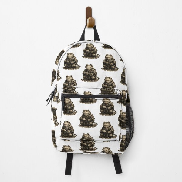Item preview, Frog Ronin on Lotus designed and sold by SiarheiYur.