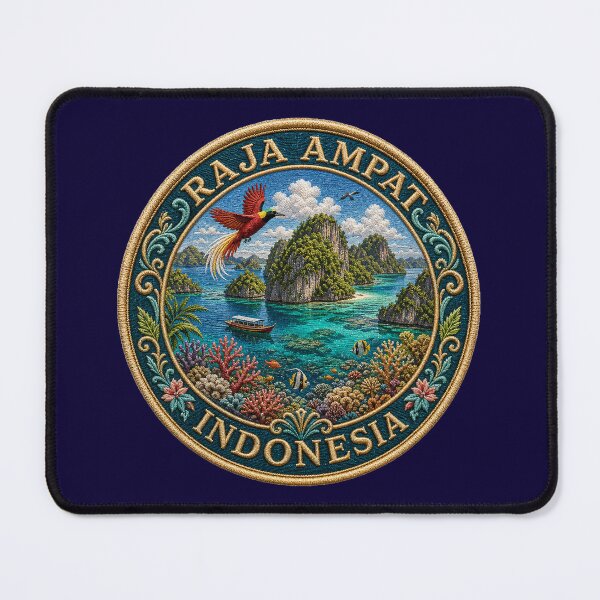Item preview, Raja Ampat, Indonesia – Islands, Coral & Bird of Paradise designed and sold by Girih.