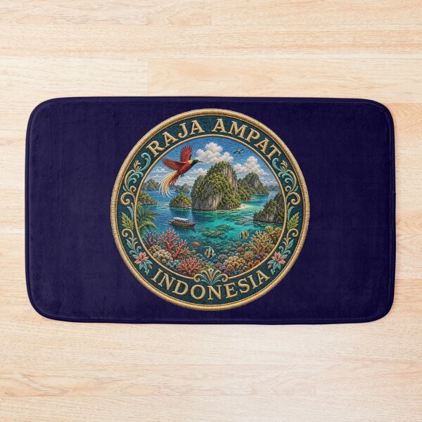 Item preview, Raja Ampat, Indonesia – Islands, Coral & Bird of Paradise designed and sold by Girih.