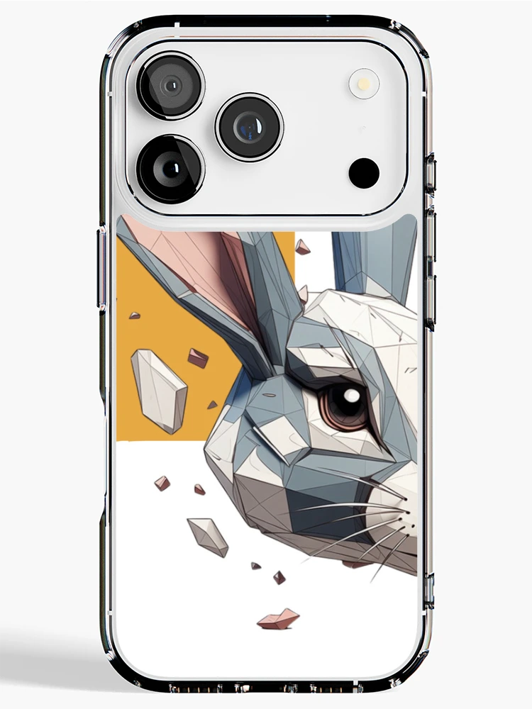 Thumbnail 1 of 5, iPhone Case, Dreamy Rabbit designed and sold by Voidbrush.