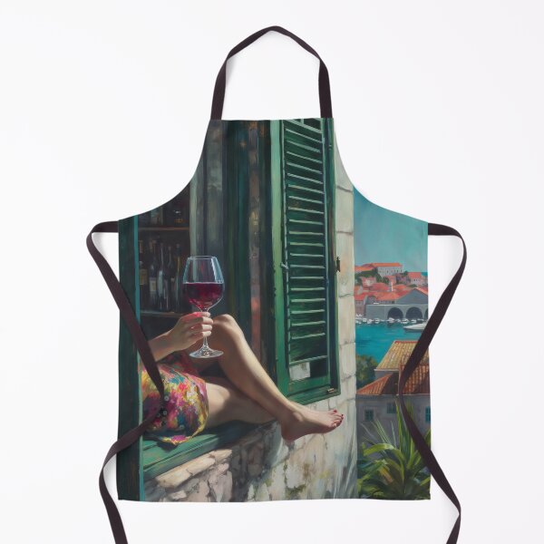 Item preview, Balcony of Turquoise Silence designed and sold by oanaunciuleanu.