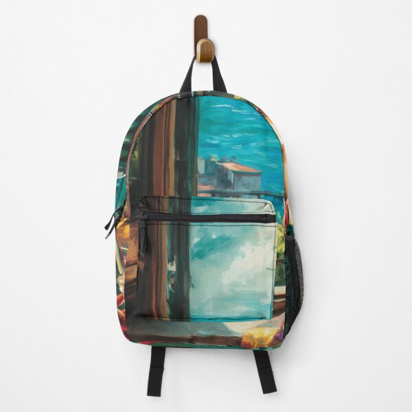 Item preview, Balcony of Turquoise Silence designed and sold by oanaunciuleanu.