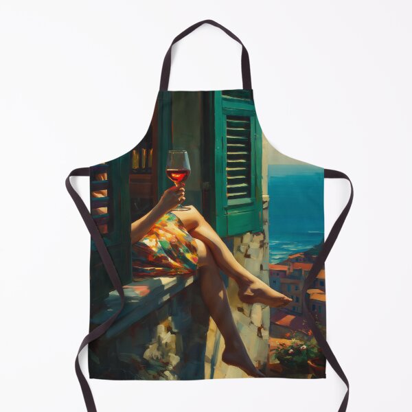 Item preview, Balcony of Turquoise Silence designed and sold by oanaunciuleanu.
