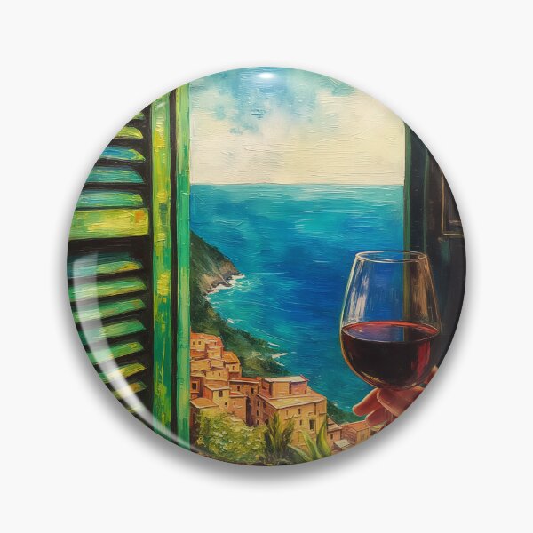 Item preview, Balcony of Turquoise Silence designed and sold by oanaunciuleanu.