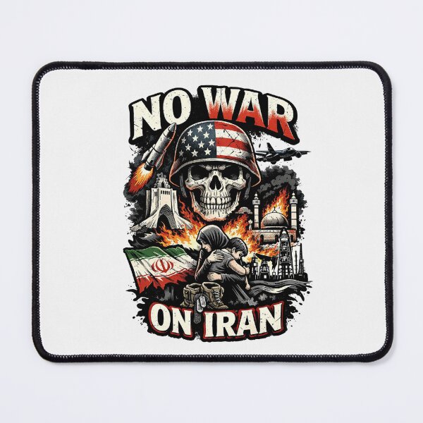 Item preview, No War On Iran Anti War Activist designed and sold by Owcomm.