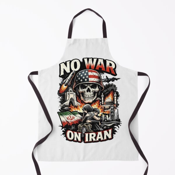 Item preview, No War On Iran Anti War Activist designed and sold by Owcomm.