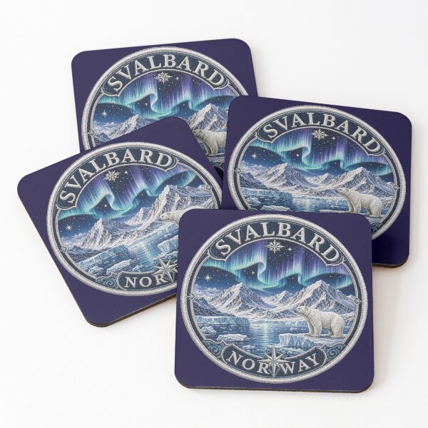 Item preview, Svalbard, Norway – Polar bear, Northern Lights & Arctic landscape designed and sold by Girih.