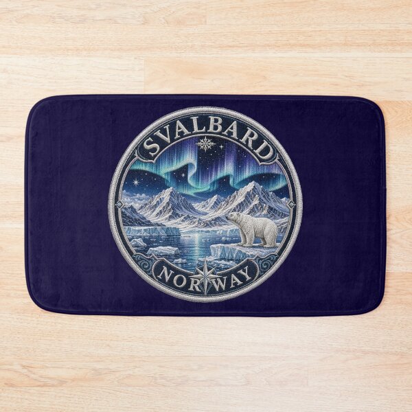 Item preview, Svalbard, Norway – Polar bear, Northern Lights & Arctic landscape designed and sold by Girih.