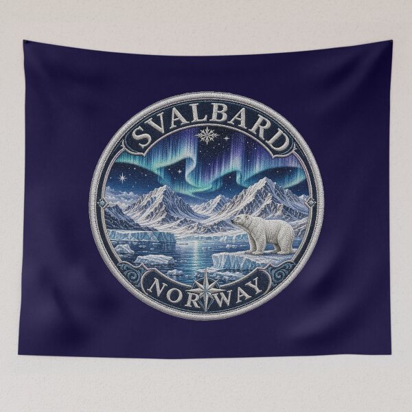 Item preview, Svalbard, Norway – Polar bear, Northern Lights & Arctic landscape designed and sold by Girih.