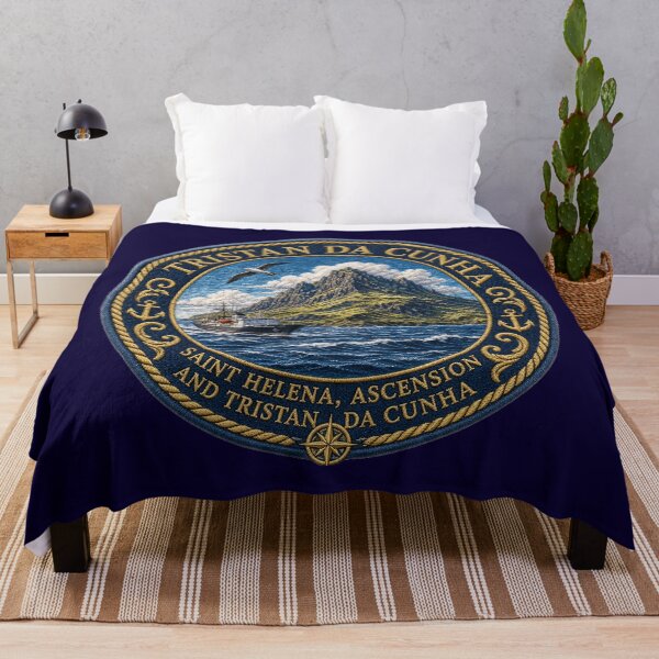Item preview, Tristan da Cunha – Volcanic island, ship & ocean expanse designed and sold by Girih.